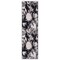 World Rug Gallery Contemporary Abstract Circles Non Shedding Soft Area Rug 2' x 7' Black 389BLACK2x7 - alternate 8
